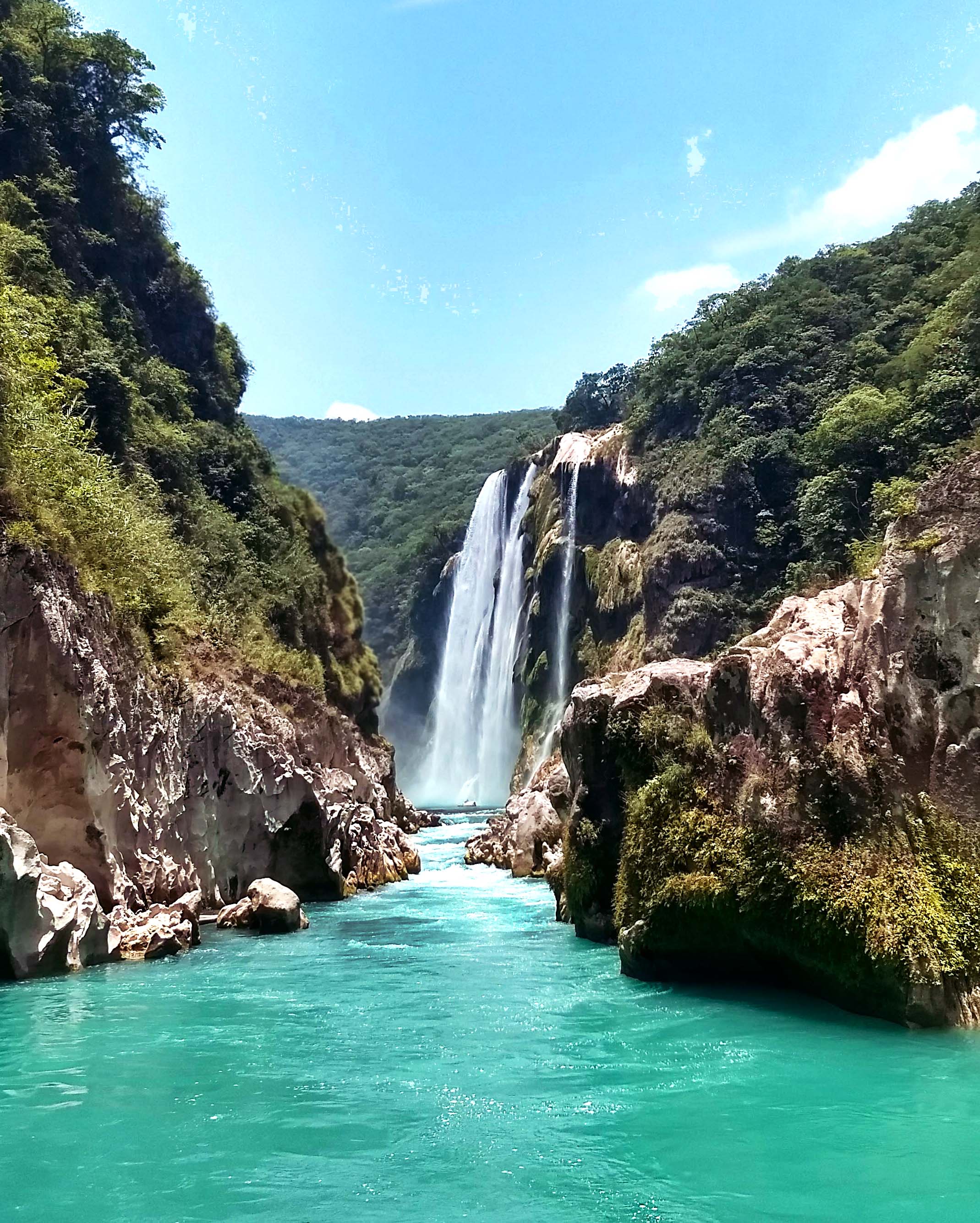 Cascada en la Huasteca Potosina