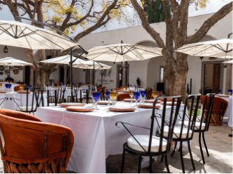 Las Jacarandas, Hacienda Restaurante